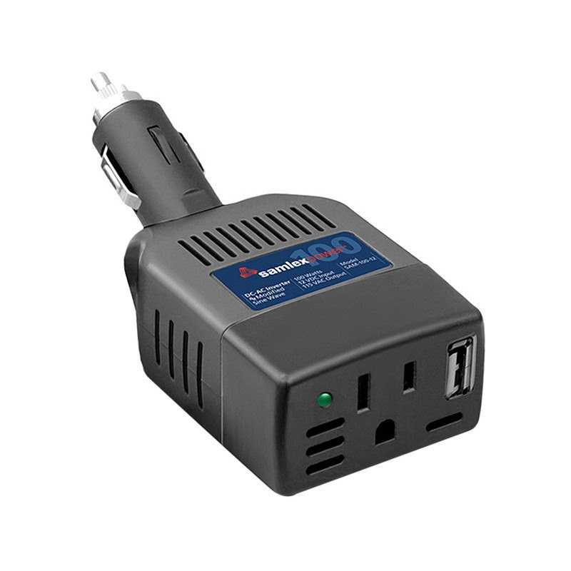  SAM-100-12 - Series Modified Sine Wave Power Inverter with Swivel Neck