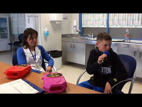 El alumnado de Sexto B del colegio San Sebastián visitan el hospital de Antequera 