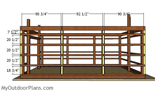 16x24 pole barn plans myoutdoorplans free woodworking