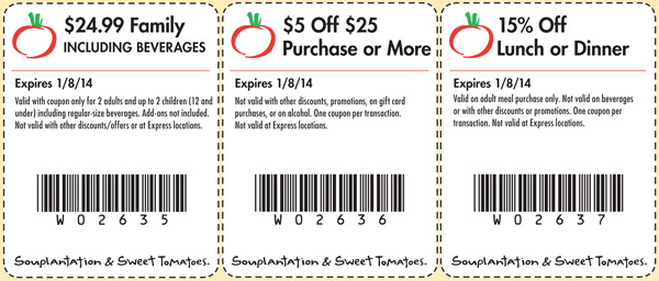 Sweet Tomatoes September 2022 Coupons and Promo Codes ð