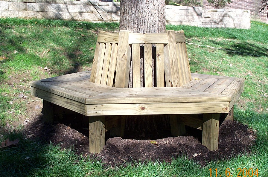 Plans Wrap Around Tree Bench Plans DIY Free Download 