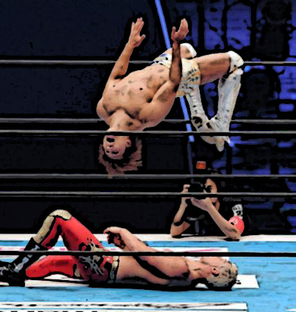 江東良一 プロレスファン 爆驚の身体能力 プロレス 飯伏幸太選手 江東良一 プロレスファン