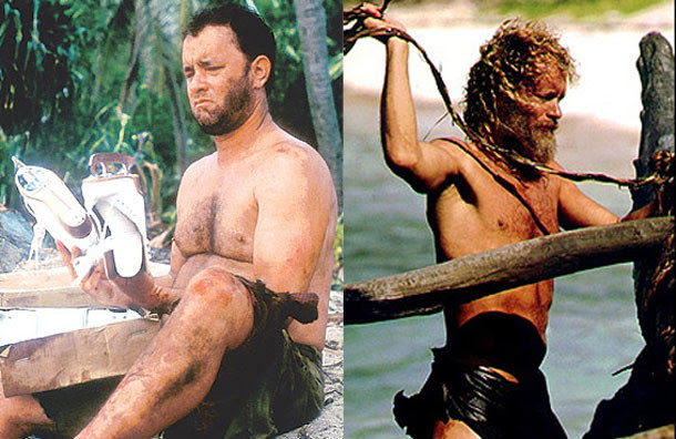 Tom Hanks Fat Thin Castaway