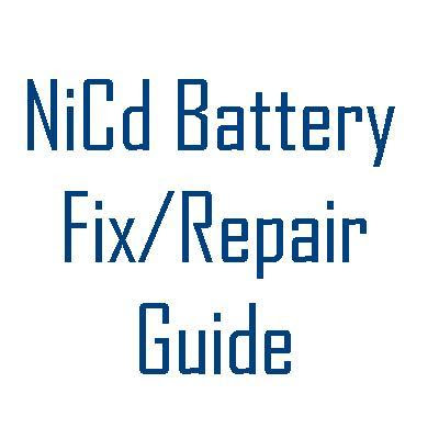 NiCad Battery Repair