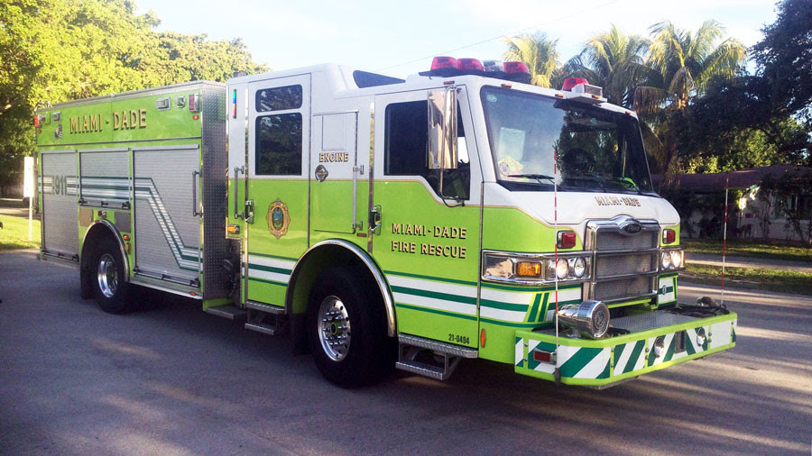 Fire Replicas Miami-Dade Fire Rescue Pierce Velocity PUC Engine 7