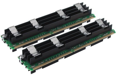 Crucial Technology CT2CP51272AP667 8 GB (4 GBx2) Apple Specific DDR2 PC2-5300 CL=5 Fully Buffered ECC DDR2-667 1.8V 128Meg x 72 Memory Kit