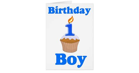 Web1st birthday card printables found here! 1 year old birthday boy card zazzlecom