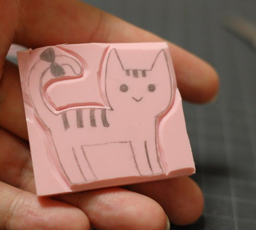 How to carve a stamp 10