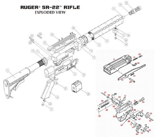 Gun Parts Ruger Mk Iv Iii Ii I Black Scope Base Filler Screws Mount Plug Mark 1 2 3 Rail Sporting Goods