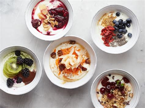 sweet yogurt bowl recipes food network healthy meals