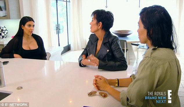 Defending herself: Kim was accused of being a closet eater but insisted she was much healthier for her second pregnancy