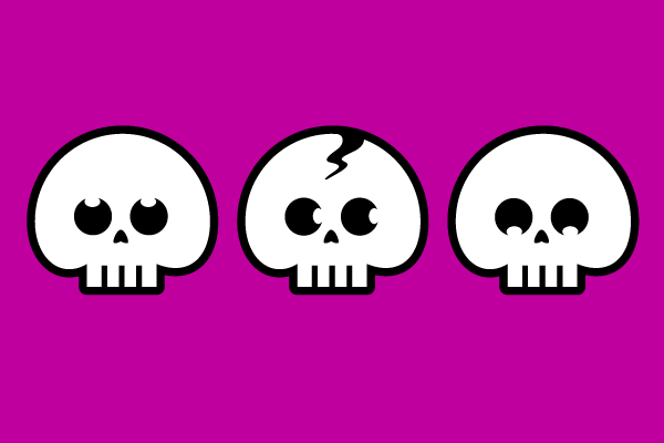 無料イラスト画像 75 かわいい フリー ドクロ イラスト