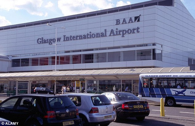 Not even close: The holidaymaker wanted to go to Glasgow, but found herself at Leeds-Bradford Airport