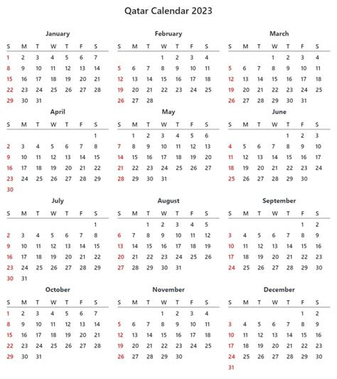 Download the chinese calendar by months for the 2023 year of the rabbit. printable qatar 2023 calendar with holidays