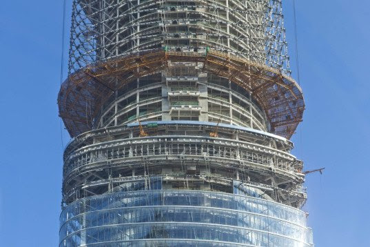Recently completed Shanghai Tower officially becomes the world's second tallest building 