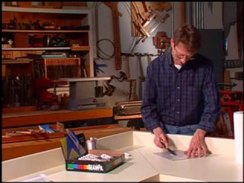 How to fix a crack in corian