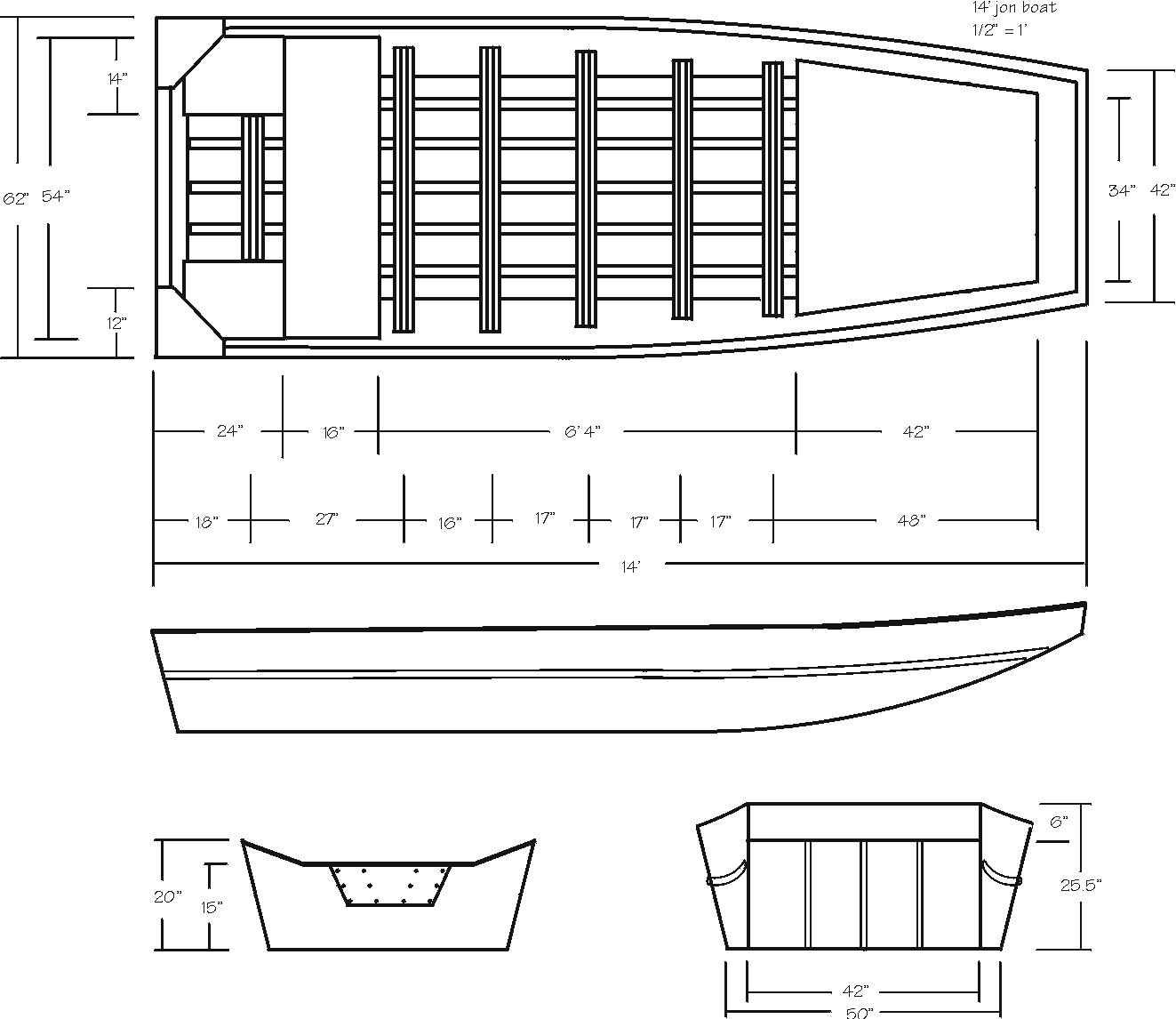 isau: Wood Jon Boat Plans