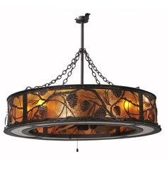 Chandelier Ceiling Fans on Pinterest