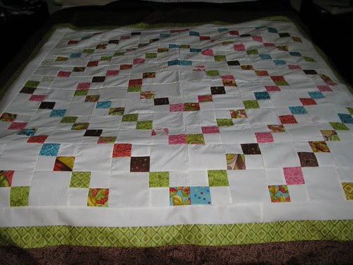 Mom's quilt top-finished!