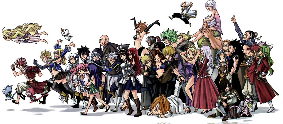 Pick the Characters from Fairy Tail (Picture Click) Quiz ...