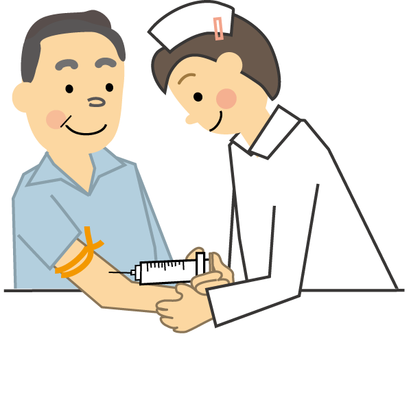 医療 測定 検査 無料イラスト