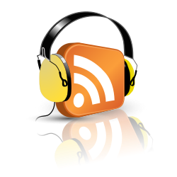 English: Podcast or podcasting icon Français :...