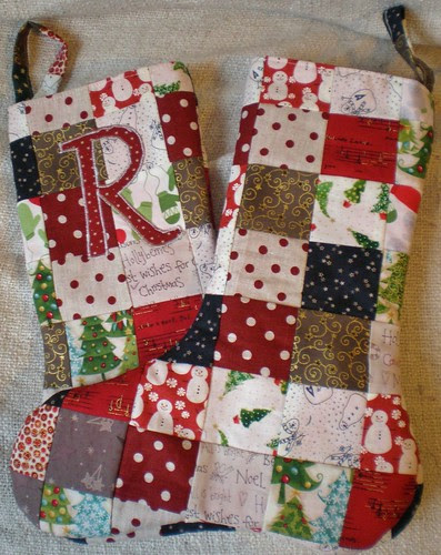 Patchwork Christmas Stockings