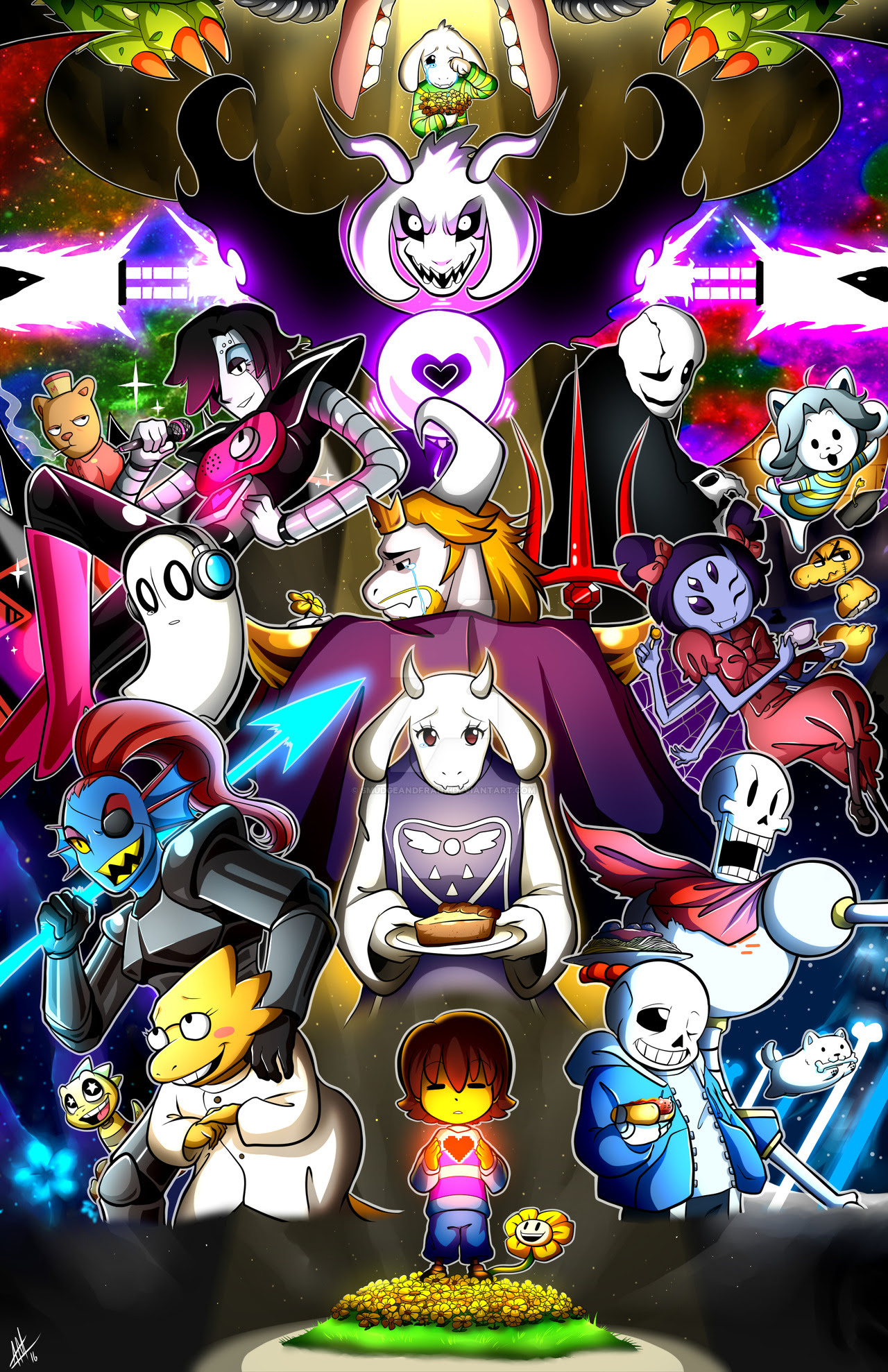 Undertale Undertale The Game Fond D Ecran 40179092 Fanpop