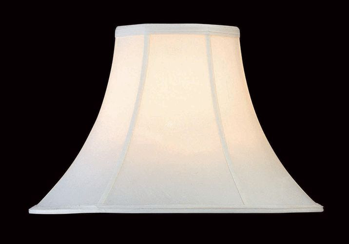 Lite Source White Bell Shade - 4Tx11Bx850Sl
