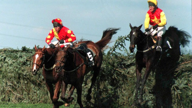 Photography is a complete career change for Dunwoody, who (pictured right) rode Miinnehoma to victory in Britain's prestigious Grand National jumps race in 1994.