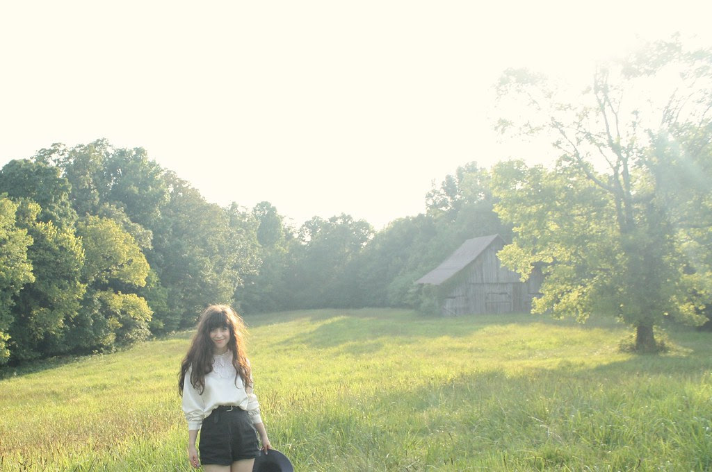 a summer's day. on the road to kentucky lake