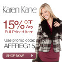 Save 15% Off Regular Priced Items