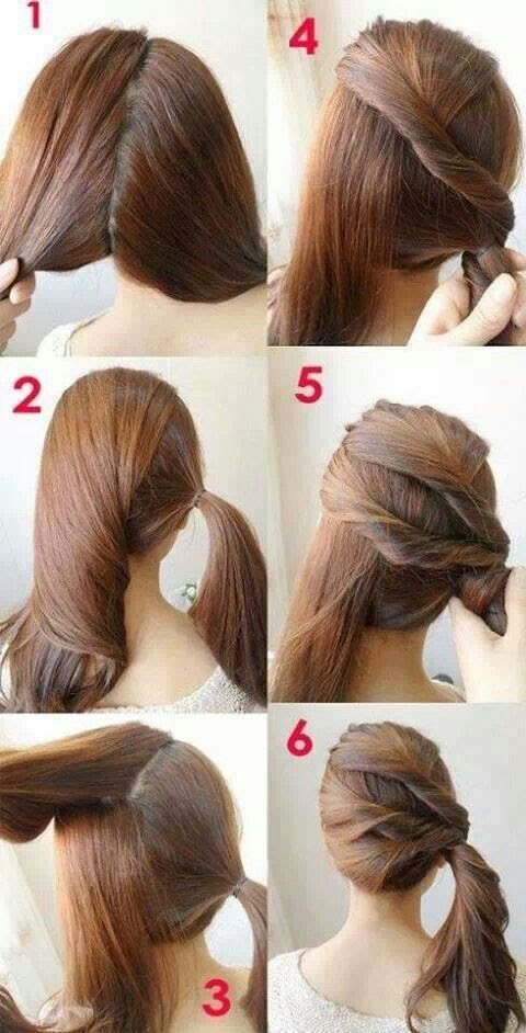 7 Easy Step by Step Hair Tutorials for Beginners - Pretty ...