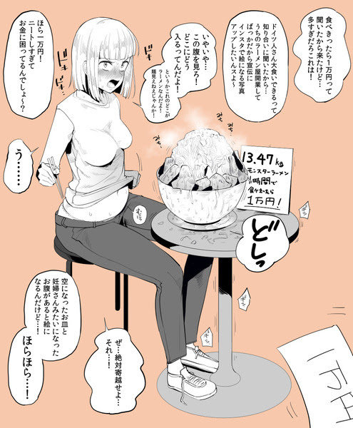 ドイツ人ちゃん大食い Pixiv年鑑 B