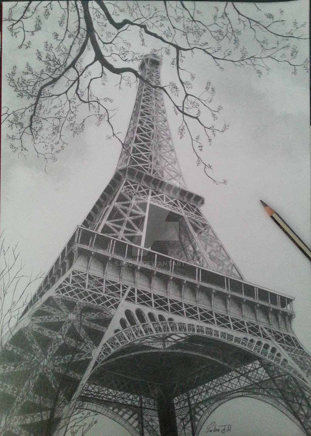 Free Eiffel Tower Drawing, Download Free Eiffel Tower Drawing png
