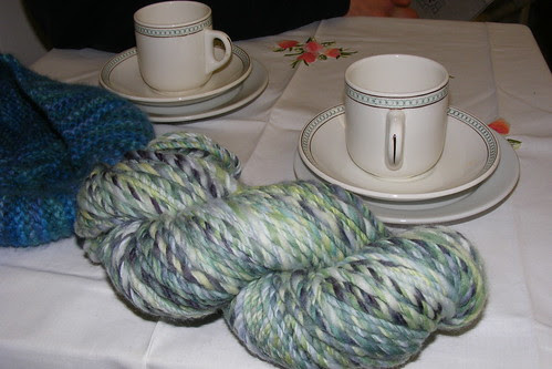 Tea and yarn