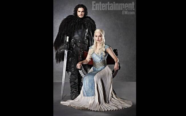 Atores de 'Game of Thrones' fazem ensaio para a revista 