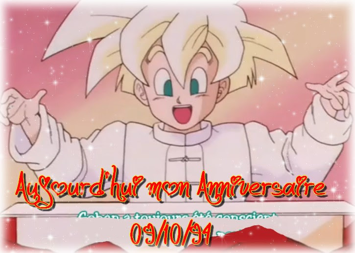 Carte D Anniversaire De Dragon Ball Z
