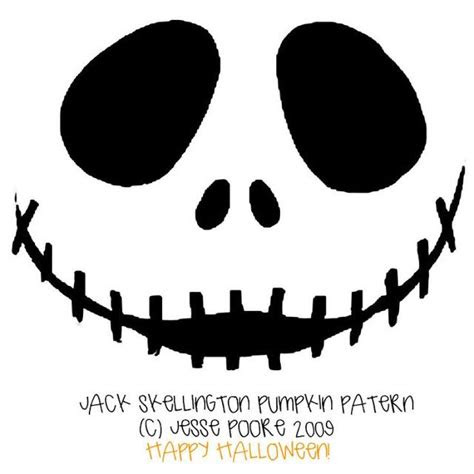 Use our downloadable templates for carving . free printable jack skellington pumpkin carving stencil templates