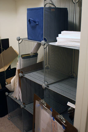 Moving - Fabric Shelves