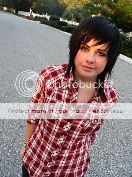 emo girls hairstyles pictures