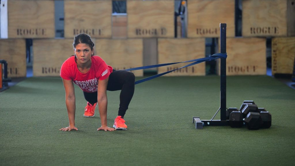 Hip Distraction Stretch