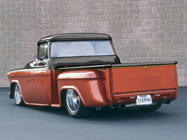57 Chevy Truck Custom rear by michaelwarren on deviantART 57 Chevy Truck Custom rear by michaelwarren on deviantART