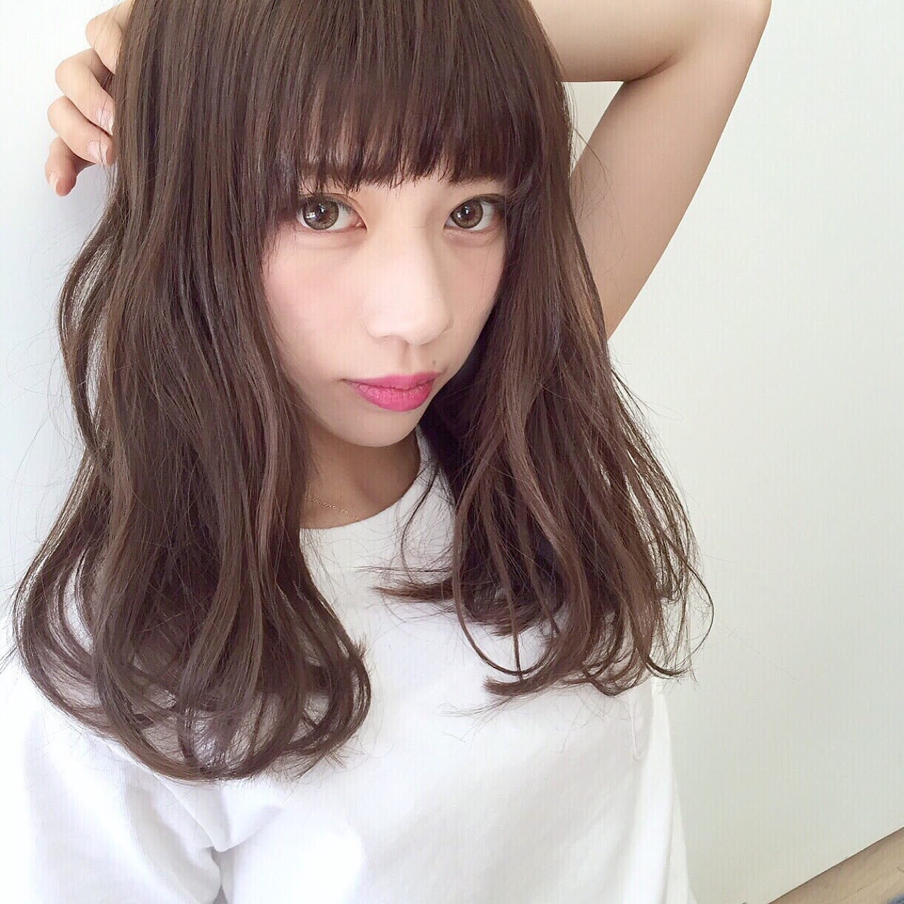 髪型 セミロング パーマ 代 Ninaalma14