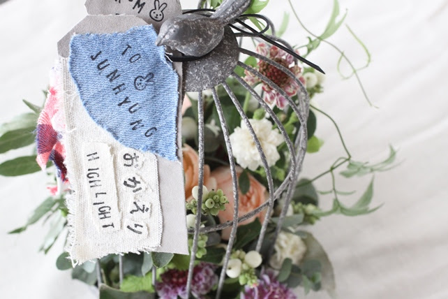 うさぎと鳥かご 楽屋花 Le Petit Bonheur