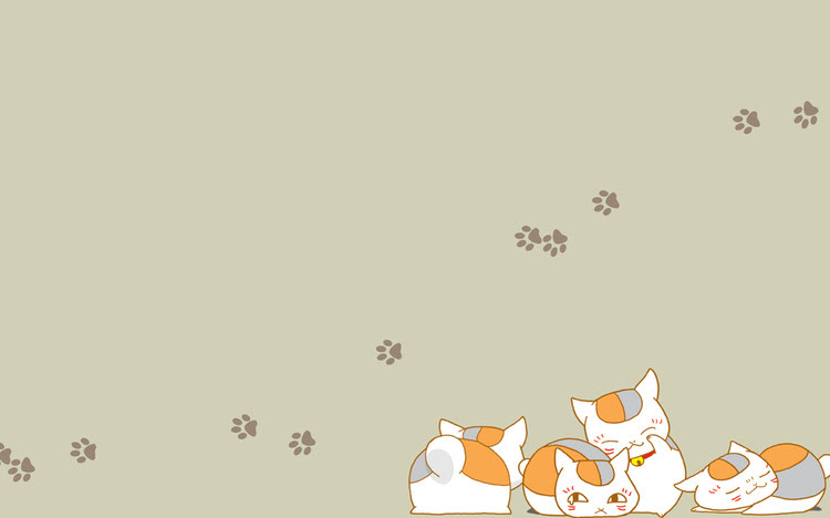 猫咪老师夏目友人帐壁纸 汇影图片