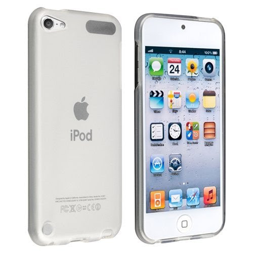 Invero® TPU Gel Back Case Cover for Apple Ipod Touch 5 (5th Generation) Includes Screen Protector, Micro Fibre Cleaning Cloth & Application Card (Clear)