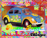 Flower Power - VW Beetle