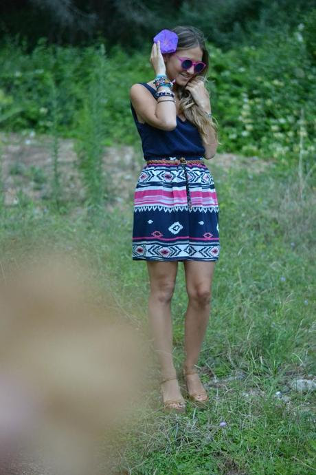 COLOURFUL ETHNIC DRESS