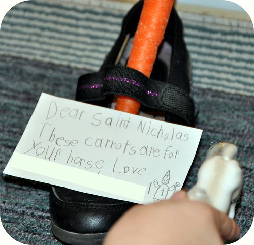 Carrots for St. Nicholas